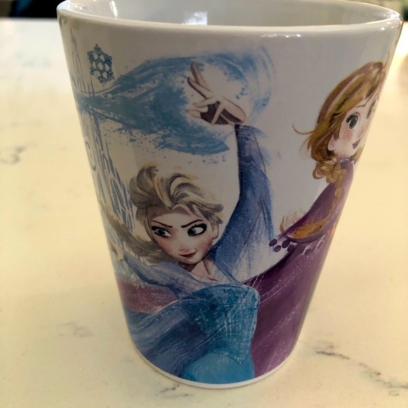 Disney Frozen Movie Mug “Filled with Magic” Olaf Anna Elsa Coffee 12 oz. - Picture 4 of 5